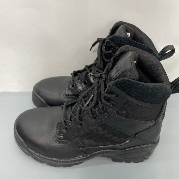 5.11 Tactical ATAC 2.0 NZ 6” Boots Combat Duty Leather Black Mens 7 - Picture 7 of 14